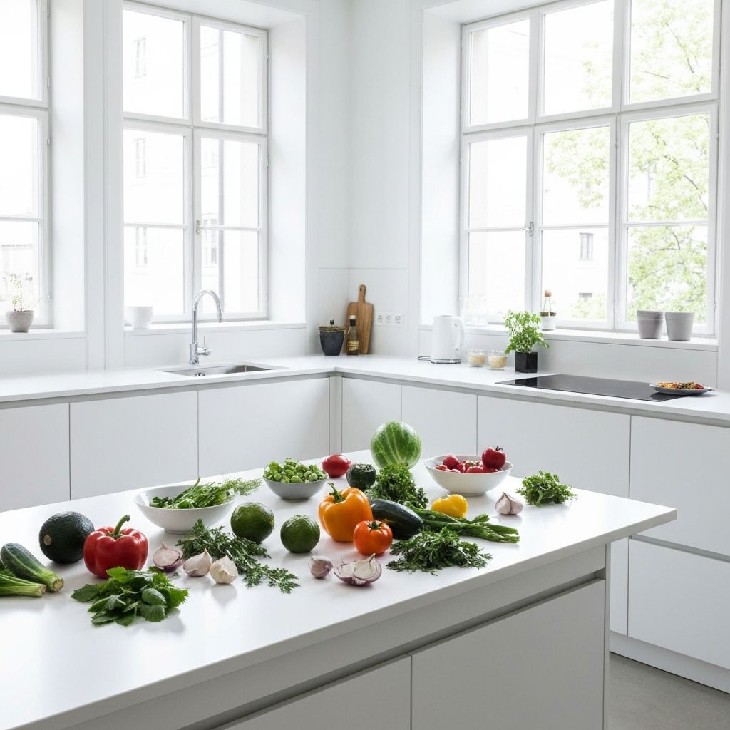 Minimalistische Küche